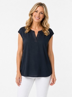 Edles Damentop Celine  navy Robell 54402